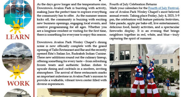 Wesley Chapel June Cover 2